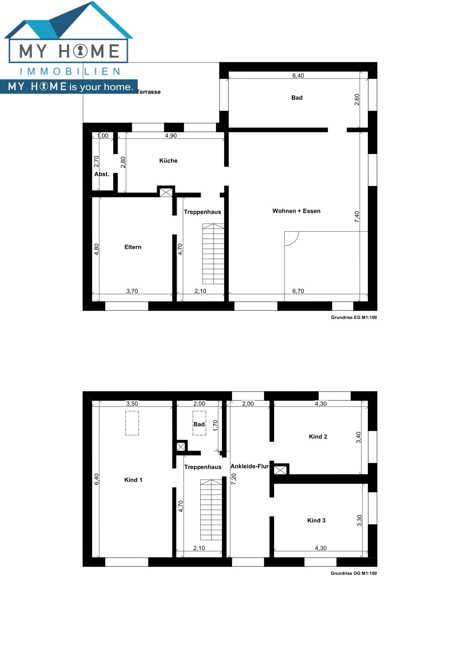 Neuwertiges, familienfreundliches Raumwunder im modernen Chalet Stil