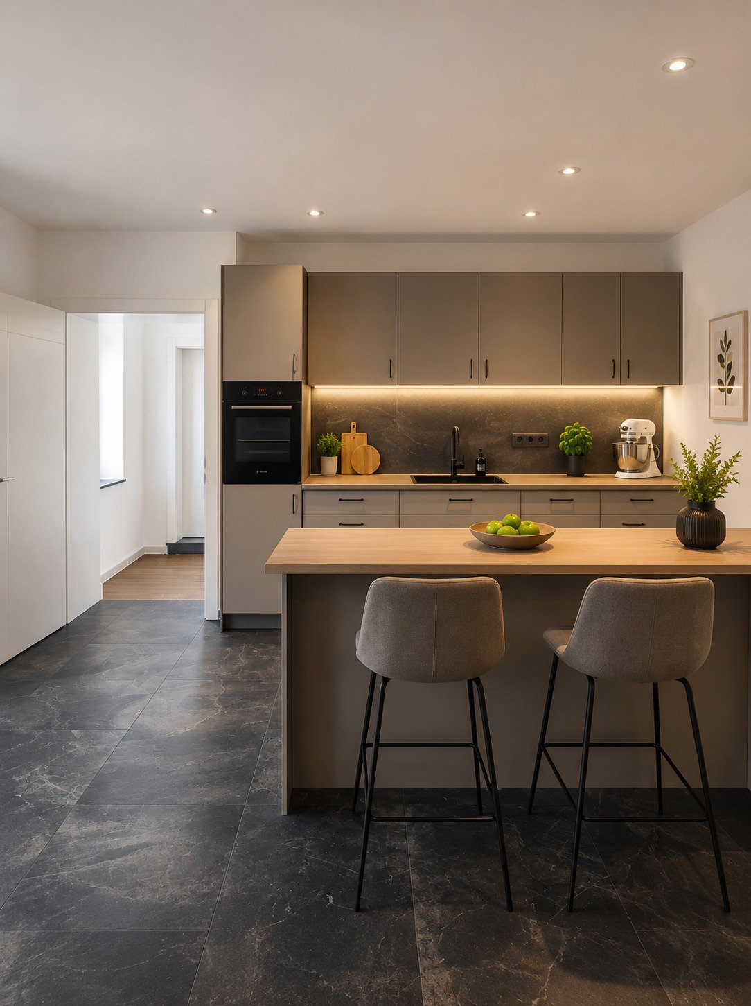 Exklusive 115 m² Dachterrassen Wohnung - 3 ZKB, 40 m² Terrasse - Erstbezug nach Kernsanierung in bester Citylage! 