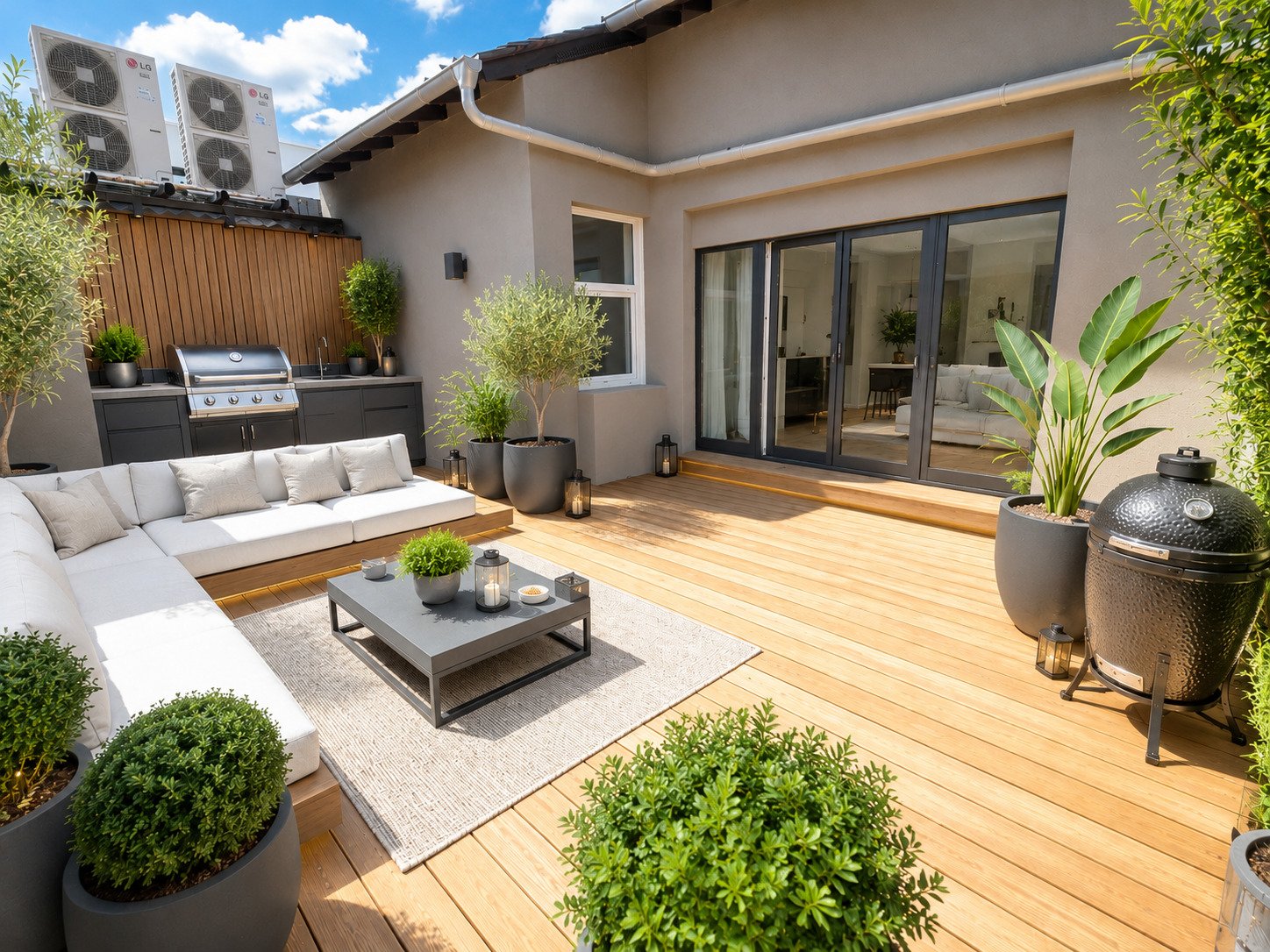 Exklusive 115 m² Dachterrassen Wohnung - 3 ZKB, 40 m² Terrasse - Erstbezug nach Kernsanierung in bester Citylage! 