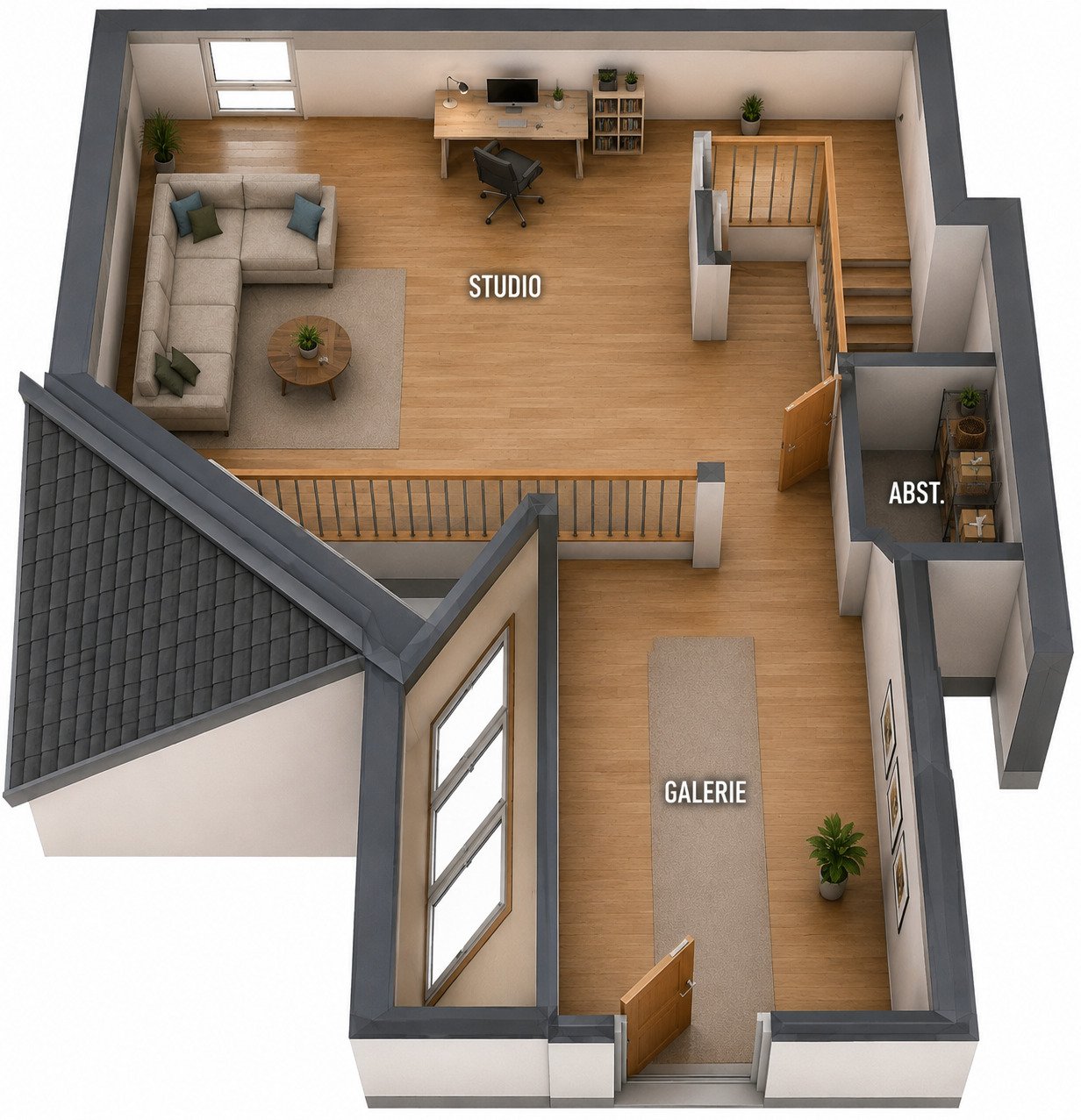 Stilvolles Wohnen auf zwei Ebenen - ca. 130 m² Maisonette Traum in Schweich, incl. EBK, Balkon & Stellplätzen