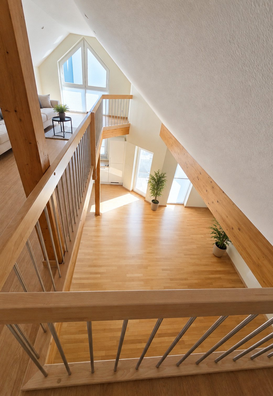 Stilvolles Wohnen auf zwei Ebenen - ca. 130 m² Maisonette Traum in Schweich, incl. EBK, Balkon & Stellplätzen