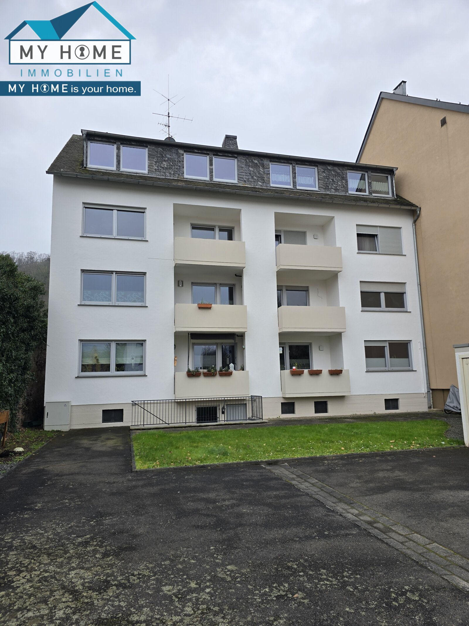  Rückansicht des Hauses, Whg. DG rechts