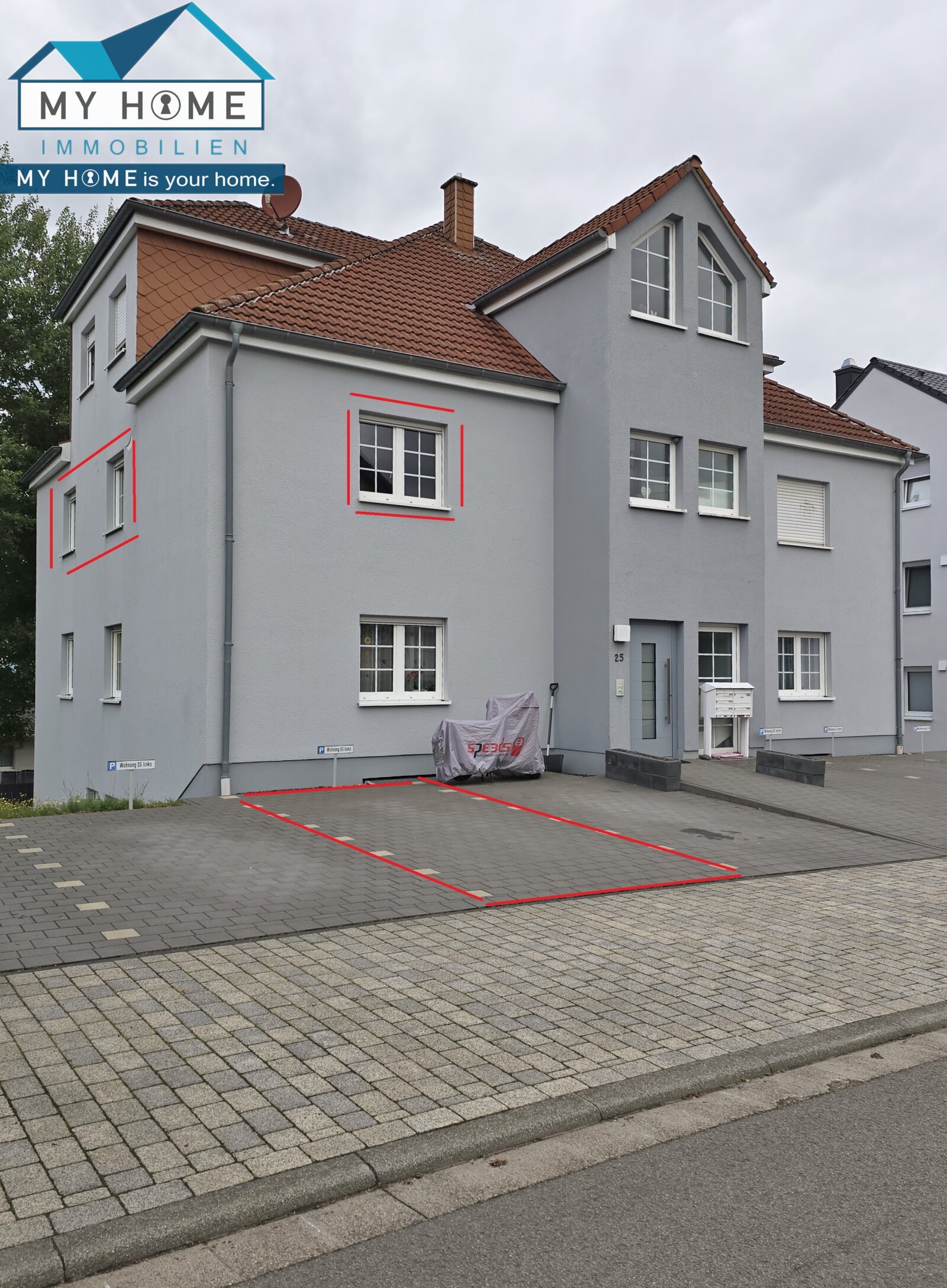 gepflegtes 6 Familien Haus, links Stellplatz gepflegtes 6 Familien Haus, links Stellplatz