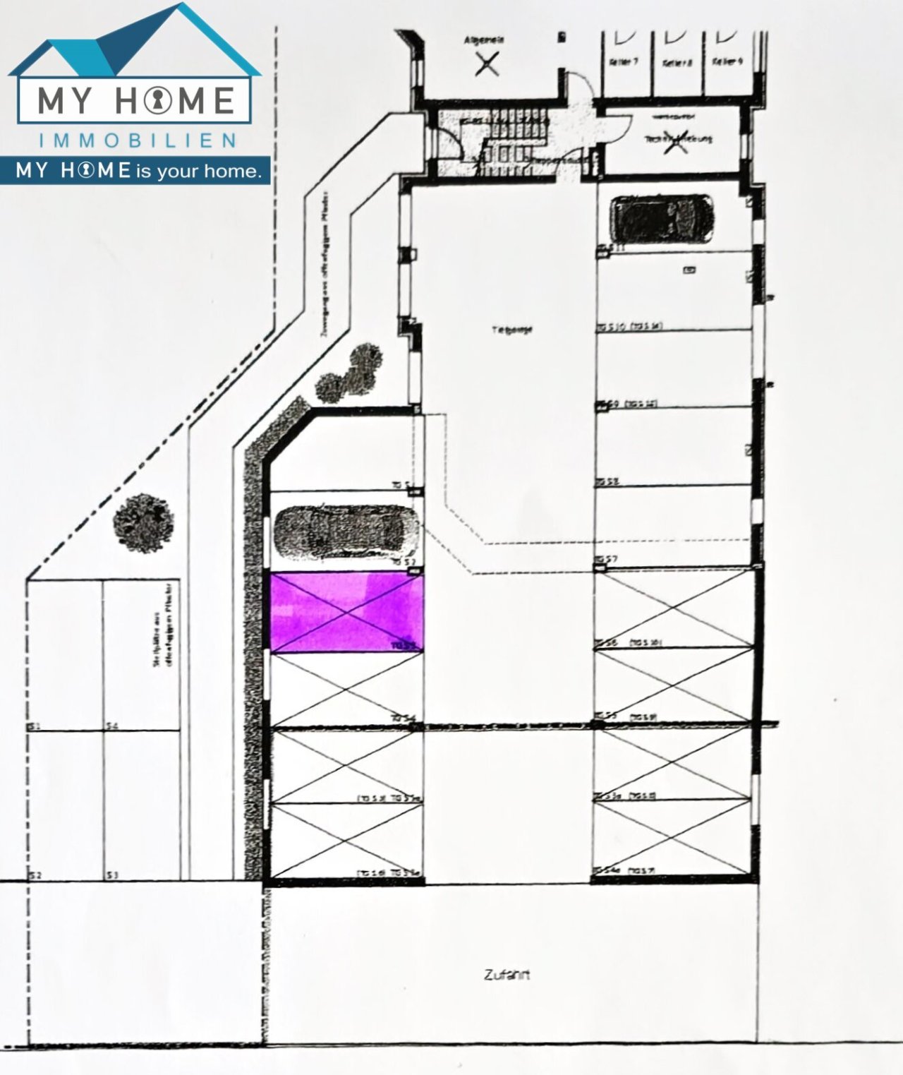 Tiefgaragenplatz