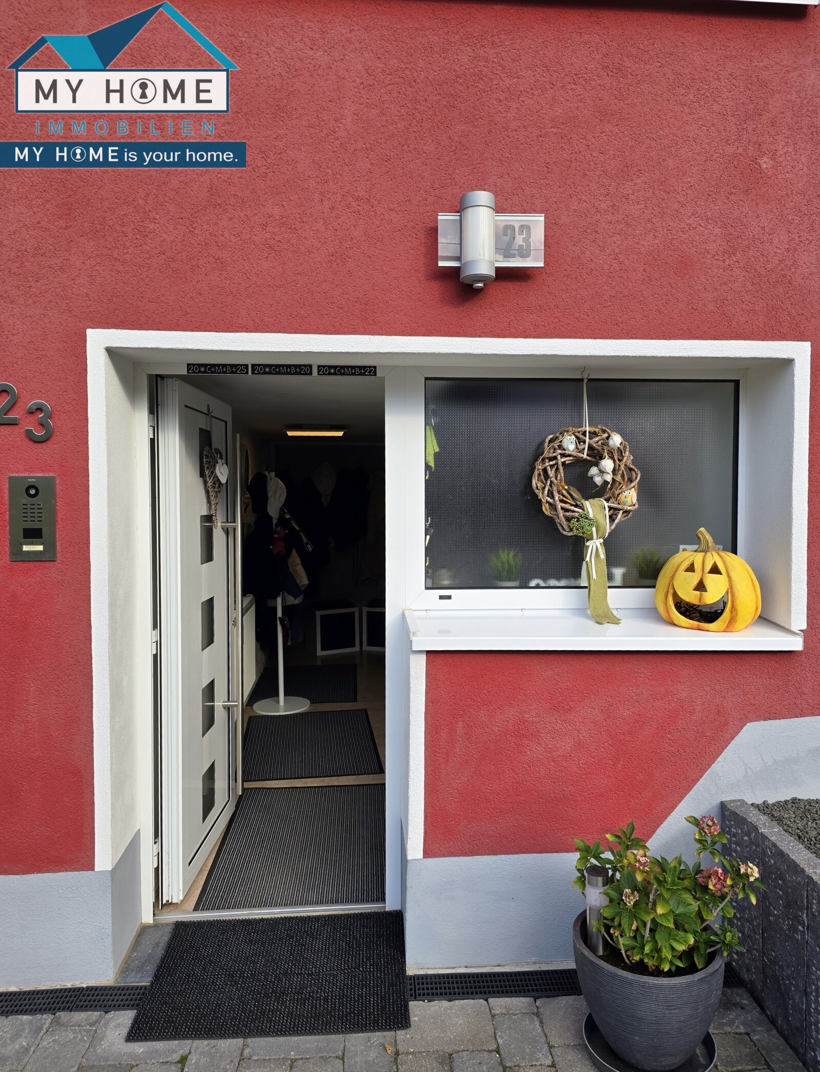 Sicherheits Haus Eingangstür / Eingang Sicherheits Haus Eingangstür / Eingang
