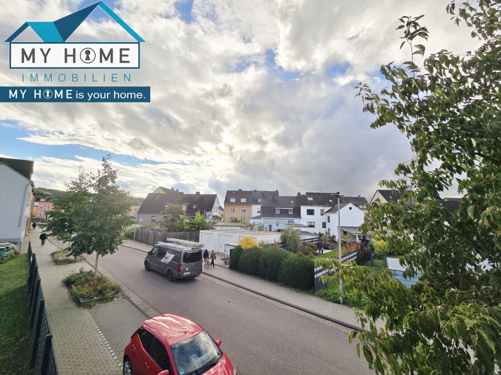 Aisblick vom Balkon Aisblick vom Balkon