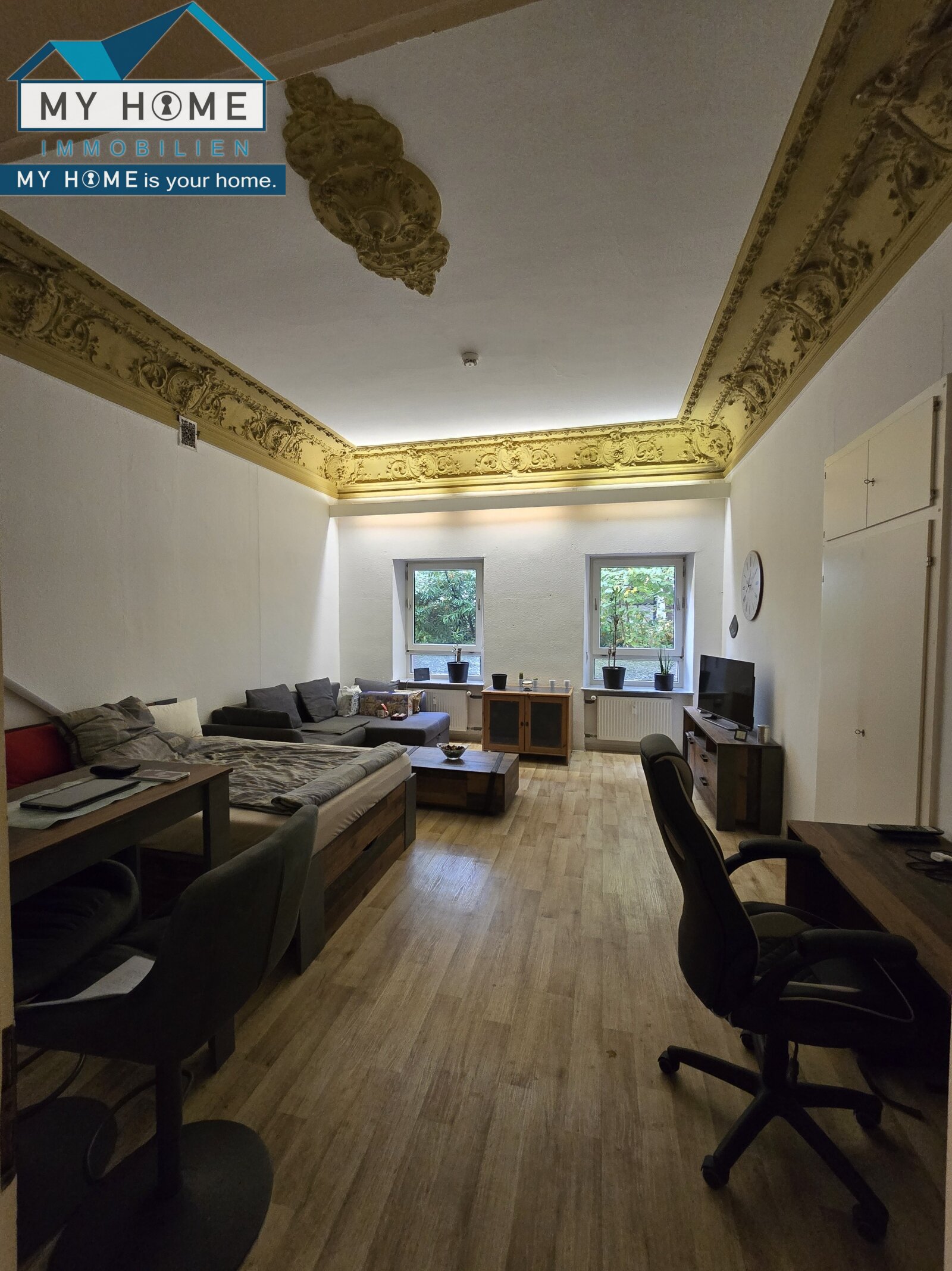 Trier: Singles/Pendler/Studenten * NEUES Parterre Villen Apartment, ca. 37 m², 1.1.26  Trier: Singles/Pendler/Studenten * NEUES Parterre Villen Apartment, ca. 37 m², 1.1.26