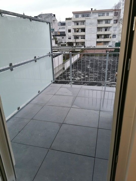 rückseitiger Balkon