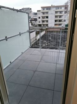 rückseitiger Balkon