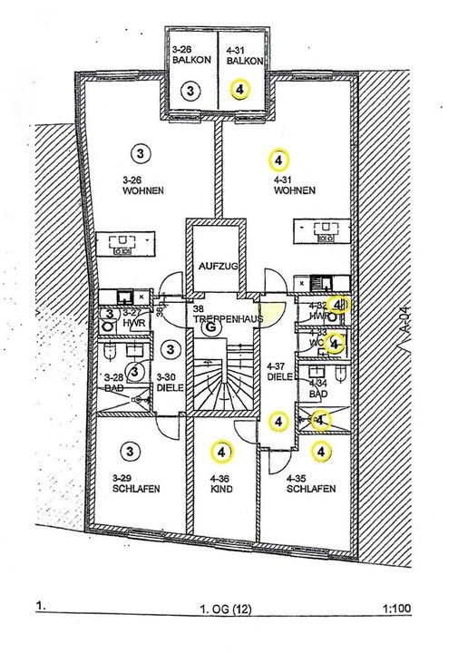 Grundriss Whg. 4 = Grundriss dieser Whg.