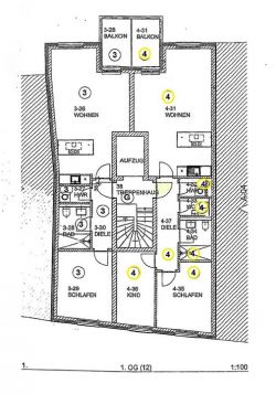 Grundriss Whg. 4 = Grundriss dieser Whg.