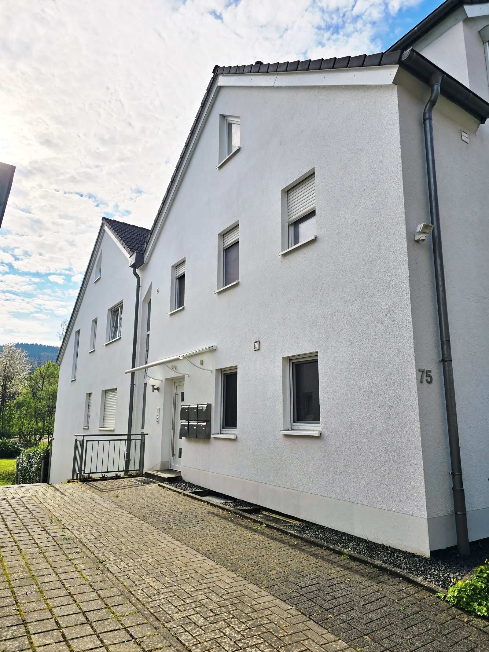 seitlicher Hauseingang