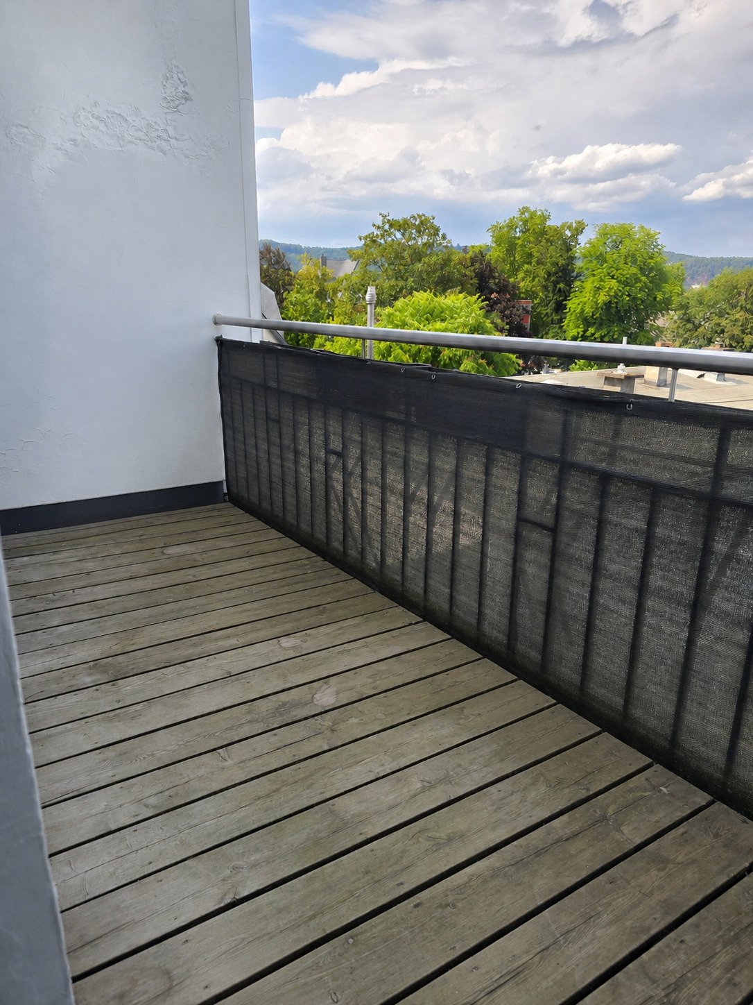 Balkon leer