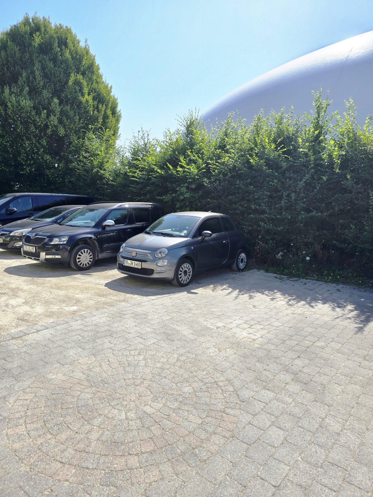Stellplatz direkt am Haus Stellplatz direkt am Haus